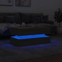 Center table with LED lights Sonoma oak 90x50x40 cm by , Coffee table - Ref: Foro24-839863, Price: 82,27 €, Discount: %