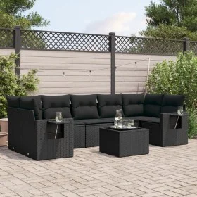 8-piece garden sofa set with black synthetic rattan cushions by , Garden sets - Ref: Foro24-3252272, Price: 551,09 €, Discoun...