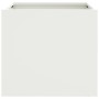 Jardinera de acero laminado en frío blanco 32x30x29 cm de , Maceteros y jardineras - Ref: Foro24-841537, Precio: 44,81 €, Des...