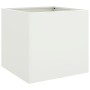 Jardinera de acero laminado en frío blanco 42x40x39 cm de , Maceteros y jardineras - Ref: Foro24-841549, Precio: 44,69 €, Des...