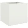 Weißer kaltgewalzter Stahlkübel 42x40x39 cm von , Töpfe und Pflanzgefäße - Ref: Foro24-841549, Preis: 43,90 €, Rabatt: %