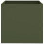 Pflanzgefäße 2 Stück kaltgewalzter Stahl olivgrün 42x40x39 cm von , Töpfe und Pflanzgefäße - Ref: Foro24-841554, Preis: 70,54...