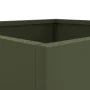 Jardineras 2 uds acero laminado en frío verde oliva 42x40x39 cm de , Maceteros y jardineras - Ref: Foro24-841554, Precio: 66,...