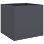 Anthracite cold rolled steel planter 49x47x46 cm by , Pots and planters - Ref: Foro24-841563, Price: 63,10 €, Discount: %
