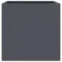 Anthracite cold rolled steel planter 49x47x46 cm by , Pots and planters - Ref: Foro24-841563, Price: 59,59 €, Discount: %