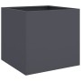 Anthracite cold rolled steel planter 49x47x46 cm by , Pots and planters - Ref: Foro24-841563, Price: 63,10 €, Discount: %