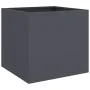 Anthracite cold rolled steel planter 49x47x46 cm by , Pots and planters - Ref: Foro24-841563, Price: 59,59 €, Discount: %