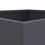 Anthracite cold rolled steel planter 49x47x46 cm by , Pots and planters - Ref: Foro24-841563, Price: 63,10 €, Discount: %