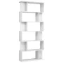 Glossy white shelving/space divider 80x24x192 cm by vidaXL, Bookcases and shelves - Ref: Foro24-800096, Price: 99,60 €, Disco...