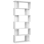 Glänzend weißes Regal/Raumteiler 80x24x192 cm von vidaXL, Bücherregale und Regale - Ref: Foro24-800096, Preis: 101,12 €, Raba...