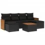 7-piece garden dining set and black synthetic rattan cushions by , Garden sets - Ref: Foro24-3260305, Price: 412,28 €, Discou...