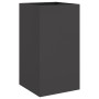 Jardinera de acero laminado en frío negro 42x38x75 cm de , Maceteros y jardineras - Ref: Foro24-841577, Precio: 73,94 €, Desc...