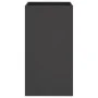 Cold-rolled black steel planter 42x38x75 cm by , Pots and planters - Ref: Foro24-841577, Price: 73,60 €, Discount: %