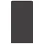 Pflanzkübel aus kaltgewalztem Stahl in Schwarz 42x38x75 cm von , Töpfe und Pflanzgefäße - Ref: Foro24-841577, Preis: 71,31 €,...