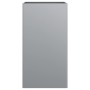 Galvanized silver steel planter 42x38x75 cm by , Pots and planters - Ref: Foro24-841582, Price: 58,46 €, Discount: %
