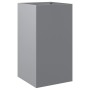 Pflanzgefäß aus verzinktem Stahl in Silber 42x38x75 cm von , Töpfe und Pflanzgefäße - Ref: Foro24-841582, Preis: 58,46 €, Rab...