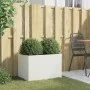 Kaltgewalztes Stahl-Pflanzgefäß weiß 62x40x39 cm von , Töpfe und Pflanzgefäße - Ref: Foro24-841596, Preis: 54,39 €, Rabatt: %