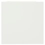 Jardinera de acero laminado en frío blanco 62x40x39 cm