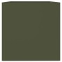 Jardinera de acero laminado en frío verde oliva 62x47x46 cm de , Maceteros y jardineras - Ref: Foro24-841604, Precio: 79,90 €