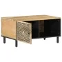 Solid mango wood coffee table 80x50x40 cm by , Coffee table - Ref: Foro24-358216, Price: 96,36 €, Discount: %