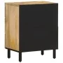 Solid mango wood bedside table 50x33x60 cm by , Nightstands - Ref: Foro24-358221, Price: 140,80 €, Discount: %