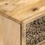Solid mango wood bedside table 50x33x60 cm by , Nightstands - Ref: Foro24-358221, Price: 140,80 €, Discount: %
