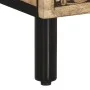 Solid mango wood bedside table 50x33x60 cm by , Nightstands - Ref: Foro24-358221, Price: 140,80 €, Discount: %