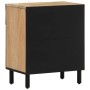 Solid mango wood bedside table 50x33x60 cm by , Nightstands - Ref: Foro24-358223, Price: 121,79 €, Discount: %