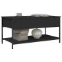 Couchtisch aus Holzwerkstoff und schwarzem Metall, 100 x 50 x 50 cm von , Couchtisch - Ref: Foro24-845346, Preis: 65,95 €, Ra...