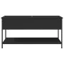 Couchtisch aus Holzwerkstoff und schwarzem Metall, 100 x 50 x 50 cm von , Couchtisch - Ref: Foro24-845346, Preis: 65,95 €, Ra...