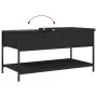 Couchtisch aus Holzwerkstoff und schwarzem Metall, 100 x 50 x 50 cm von , Couchtisch - Ref: Foro24-845346, Preis: 65,95 €, Ra...