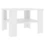 Couchtisch aus weißem Sperrholz, 60 x 60 x 42 cm von vidaXL, Couchtisch - Ref: Foro24-800207, Preis: 43,41 €, Rabatt: %