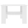 Couchtisch aus weißem Sperrholz, 60 x 60 x 42 cm von vidaXL, Couchtisch - Ref: Foro24-800207, Preis: 43,41 €, Rabatt: %