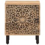 Mesitas de noche 2 uds madera maciza de mango 40x33x46 cm de , Mesitas de noche - Ref: Foro24-358209, Precio: 155,33 €, Descu...