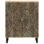 Armario auxiliar madera maciza de mango 60x33x75 cm de , Aparadores - Ref: Foro24-358214, Precio: 185,60 €, Descuento: %