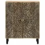 Beistellschrank aus massivem Mangoholz, 60 x 33 x 75 cm von , Sideboards - Ref: Foro24-358214, Preis: 181,37 €, Rabatt: %