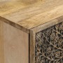 Armario auxiliar madera maciza de mango 60x33x75 cm de , Aparadores - Ref: Foro24-358214, Precio: 185,60 €, Descuento: %