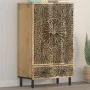 High sideboard solid mango wood 60x33x100 cm by , Sideboards - Ref: Foro24-358242, Price: 293,64 €, Discount: %
