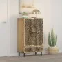 High sideboard solid mango wood 60x33x100 cm by , Sideboards - Ref: Foro24-358242, Price: 293,64 €, Discount: %