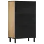 High sideboard solid mango wood 60x33x100 cm by , Sideboards - Ref: Foro24-358242, Price: 293,64 €, Discount: %