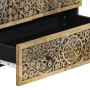 Hohes Sideboard aus massivem Mangoholz 60x33x100 cm von , Sideboards - Ref: Foro24-358242, Preis: 354,58 €, Rabatt: %