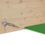 Toldo vertical verde claro 100x1200 cm tela oxford