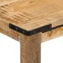 Solid mango wood dining table 110x55x75 cm by , Kitchen and dining tables - Ref: Foro24-358946, Price: 127,51 €, Discount: %