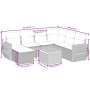Juego de sofás de jardín con cojines beige 8 pzas ratán PE de , Conjuntos de jardín - Ref: Foro24-3257451, Precio: 546,25 €, ...