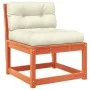 5-piece garden sofa set with wax-brown pine wood cushions by , Garden sets - Ref: Foro24-3216967, Price: 506,61 €, Discount: %