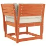 5-piece garden sofa set with wax-brown pine wood cushions by , Garden sets - Ref: Foro24-3216967, Price: 506,61 €, Discount: %
