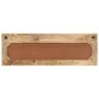 Wall coat rack with 6 hooks solid mango wood by , Hat and coat racks - Ref: Foro24-358952, Price: 50,93 €, Discount: %