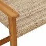 3-Piece Beige PE Rattan and Acacia Wood Bistro Set by , Modular outdoor sofas - Ref: Foro24-367603, Price: 147,24 €, Discount: %