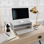 Soporte de pantalla madera ingeniería gris hormigón 42x24x13 cm de vidaXL, Muebles TV - Ref: Foro24-800220, Precio: 17,24 €, ...