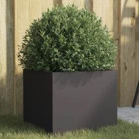 Jardinera de acero laminado en frío negro 32x30x29 cm de , Maceteros y jardineras - Ref: Foro24-841535, Precio: 37,36 €, Desc...